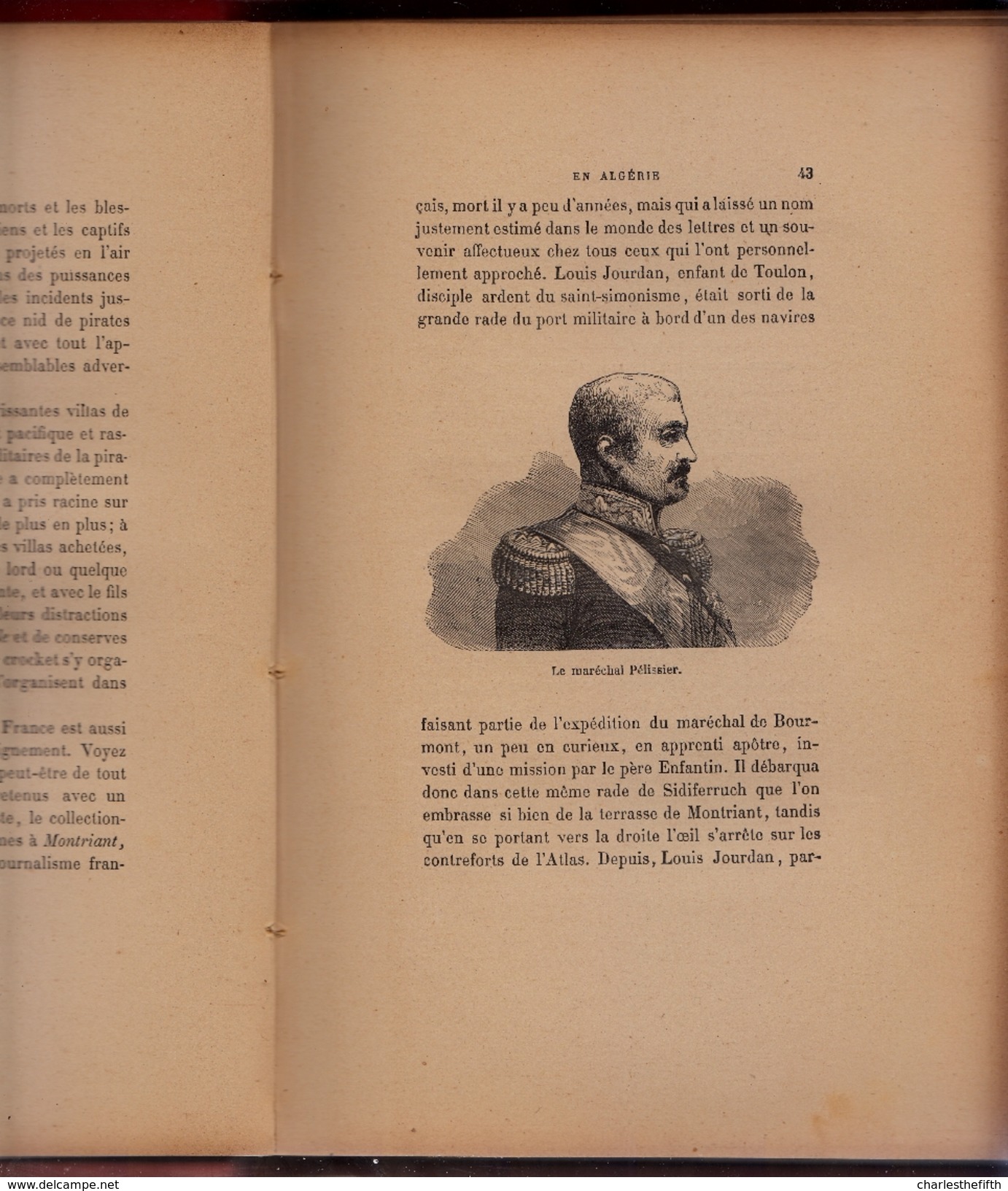 EN ALGERIE - TROIS MOIS DE VACANCES - Nombreuses Illustrations Dans Le Texte - 188 Pages - FIN 1800 - 1801-1900