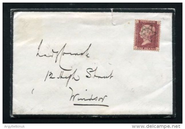 QUEEN VICTORIA RARE STAR POSTMARK ISLE OF WIGHT RAILWAY MASTER ROYAL HOUSEHOLD - Lettres & Documents