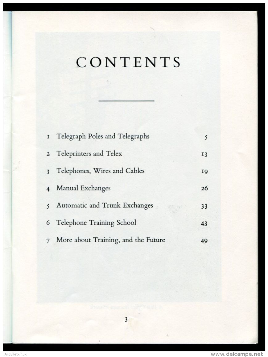 BRITISH POST OFFICE 1960 OUR TELEGRAPH AND TELEPHONE SERVICES - Themengebiet Sammeln