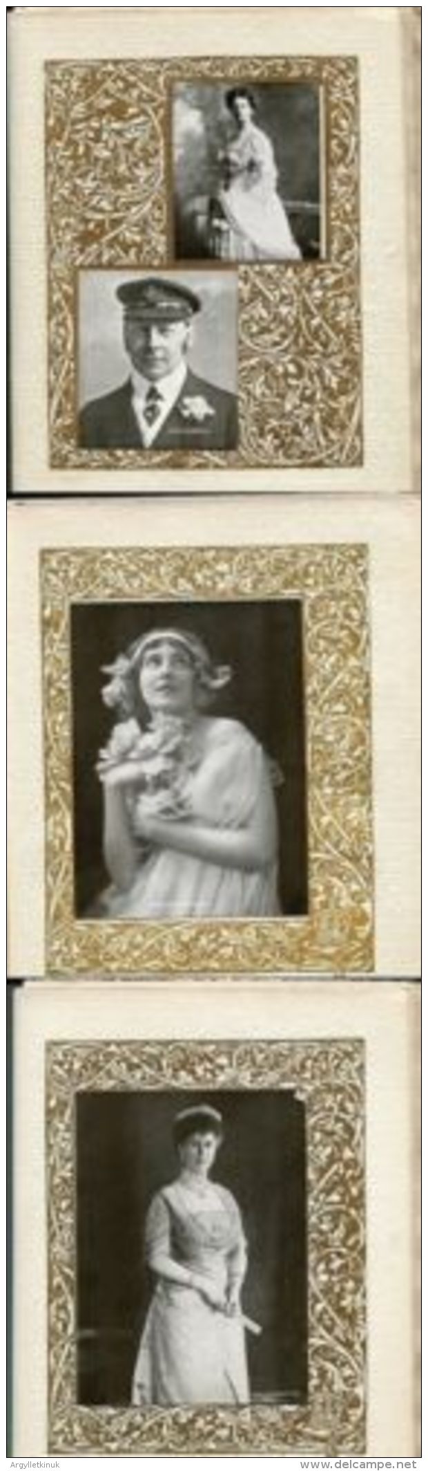 LONDON COLISEUM GEORGE 5th SARAH BERNHARDT 1913 - Arte