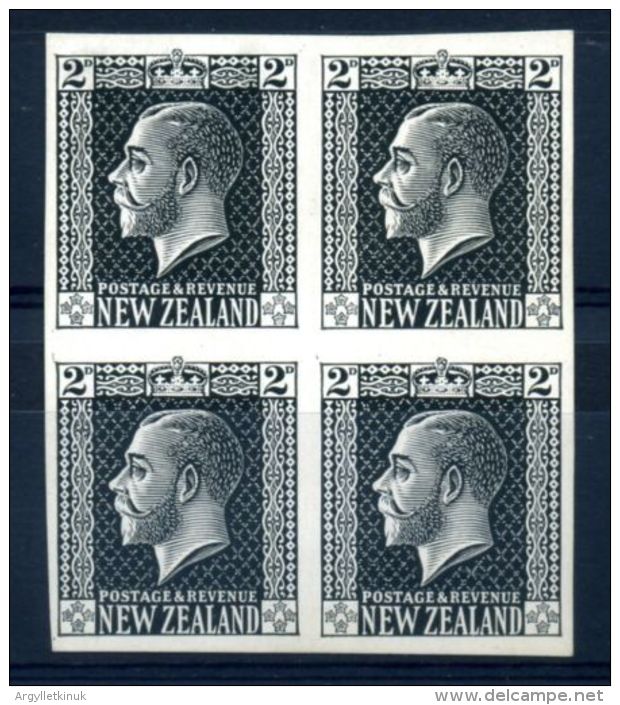 NEW ZEALAND KGV PLATE PROOF - Neufs