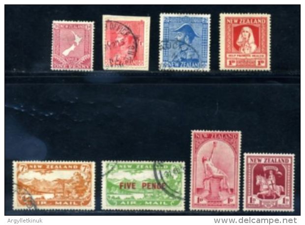 NEW ZEALAND 1926-34 SELECTION - Gebruikt