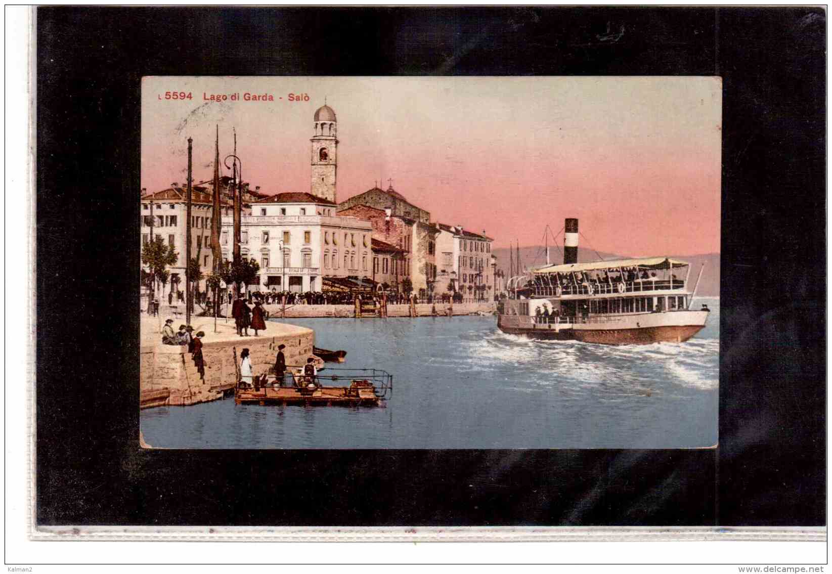 10121   -   SALO' ,  Lago Di Garda   /      VIAGGIATA   8.9.1913 - Altri & Non Classificati