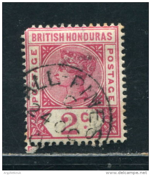 BRITISH HONDURAS VICTORIA RARE VILLAGE POSTMARK ALL PINES - Honduras Britannico (...-1970)