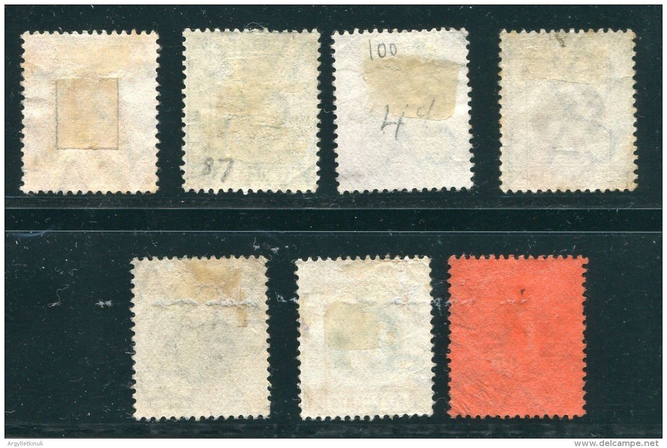 HONG KONG USED ABROAD MACAO EDWARD SEVENTH - Used Stamps