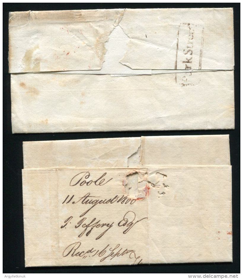 GB 1800 FREE FRANKS LONDON - ...-1840 Prephilately