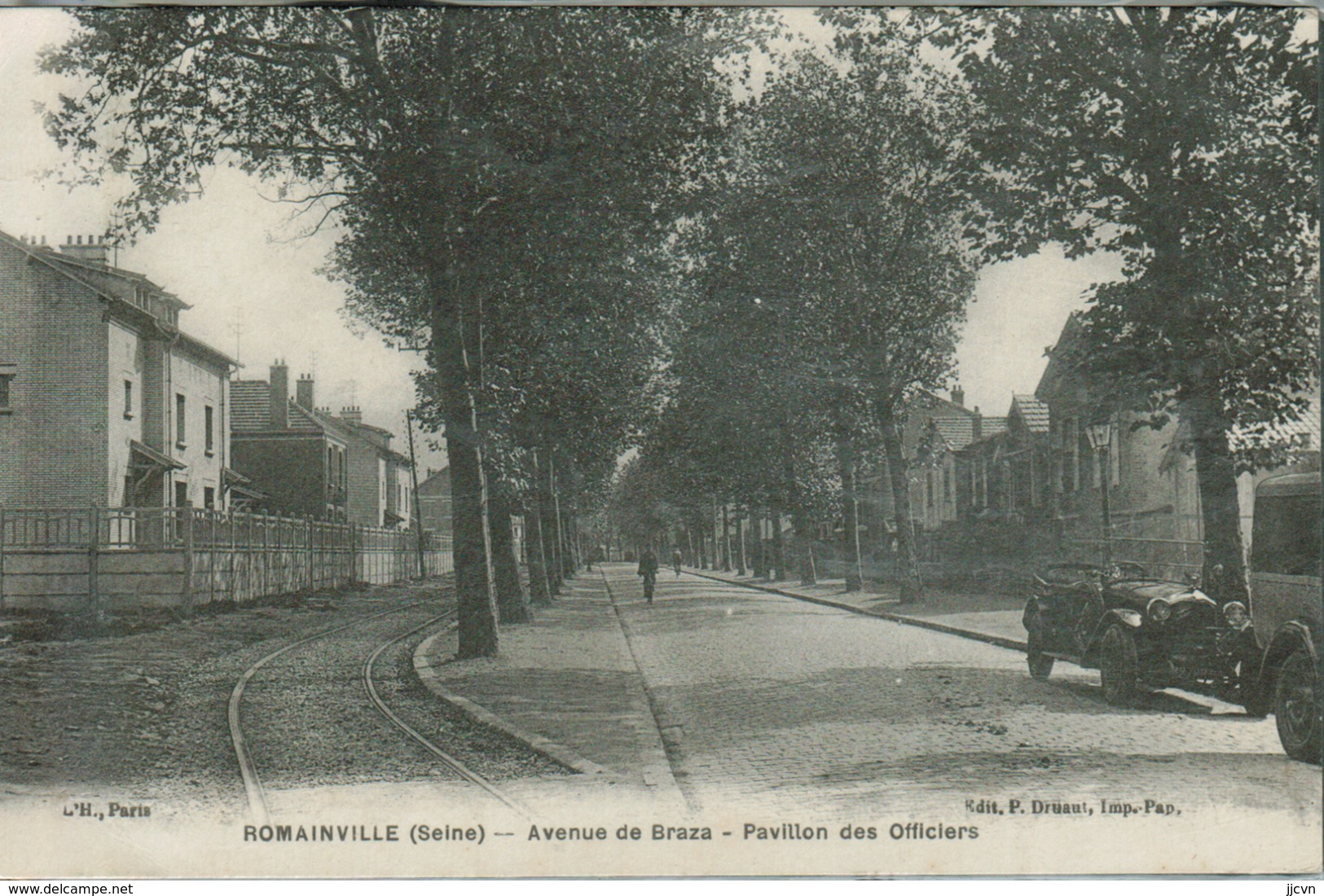 93 - Romainville - Avenue De Braza - Pavillon Des Officiers (pas Courante) - Romainville