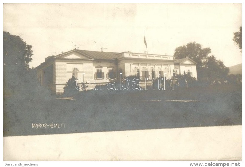 T2/T3 1908 Marosn&eacute;meti, Bayersdorf, Mintia; Gyulay Ferenc Kast&eacute;lya / Castle, Photo (EK) - Non Classés