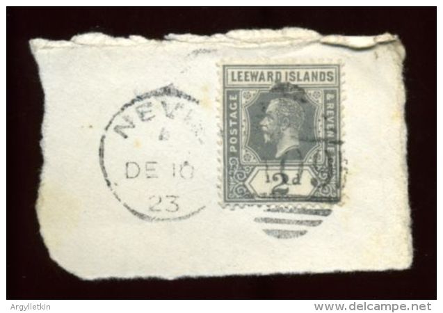 LEEWARD ISLANDS KG5 NEVIS 1923 - Leeward  Islands