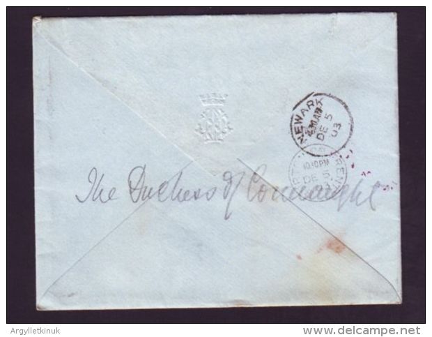 DUCHESS OF CONNAUGHT CLARENCE HOUSE LETTER & ENVELOPE LADY SAVILE 1903 - Historical Documents