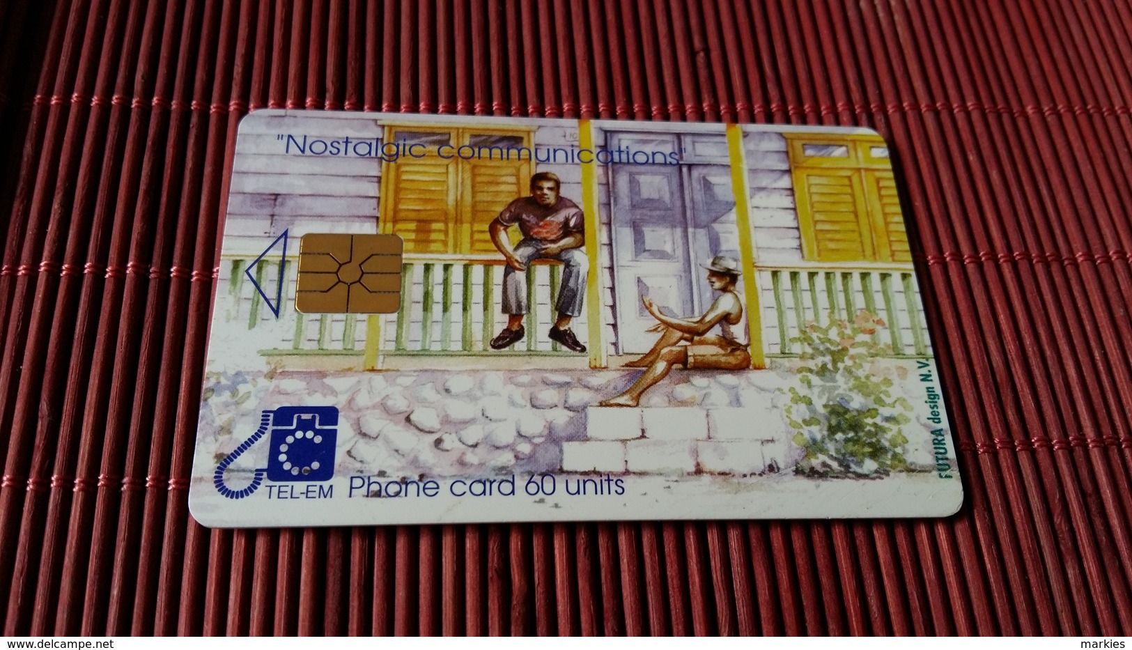 Phonecard Sint-Maarten 60 Units Used - Antilles (Netherlands)