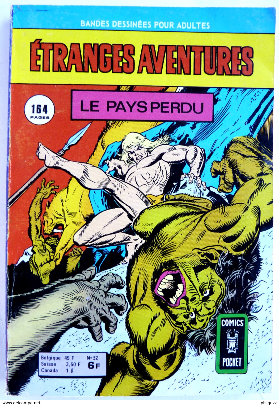 PETIT FORMAT ETRANGES AVENTURES 52 AREDIT (2) - Etrange Aventure