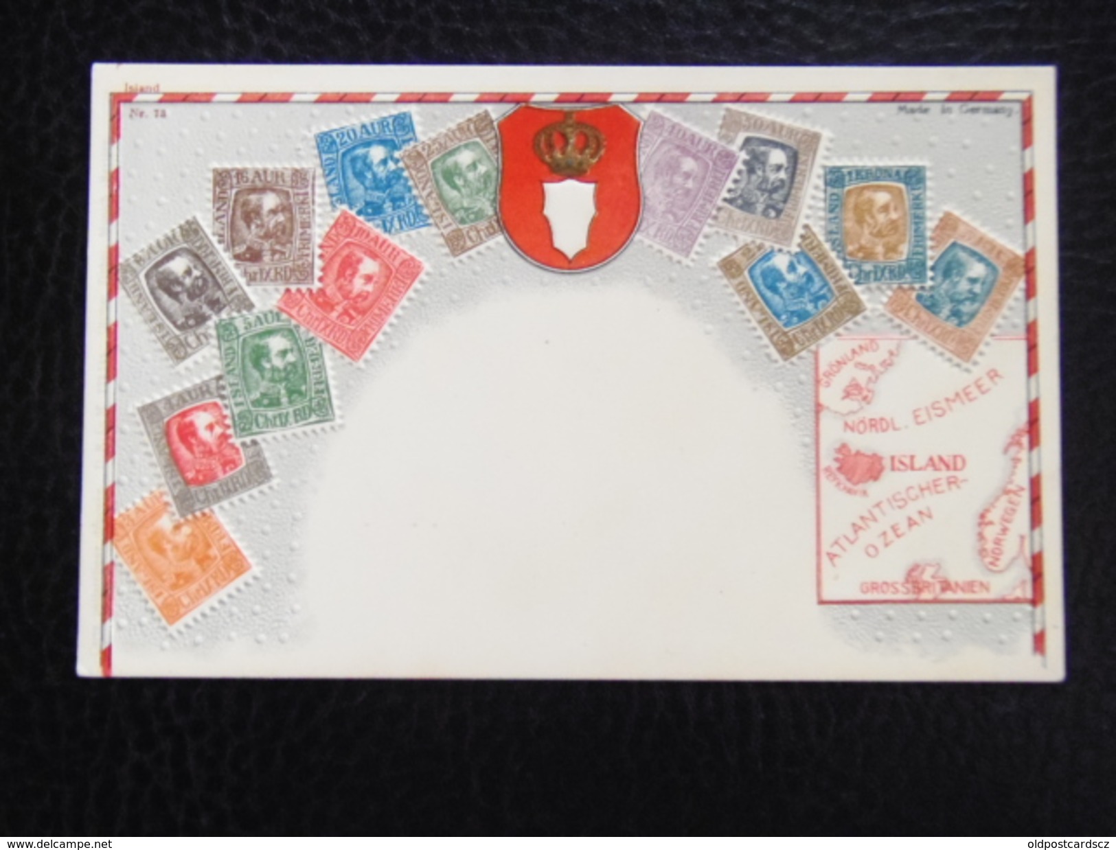 Iceland 9 Stamps  1910 - Islande