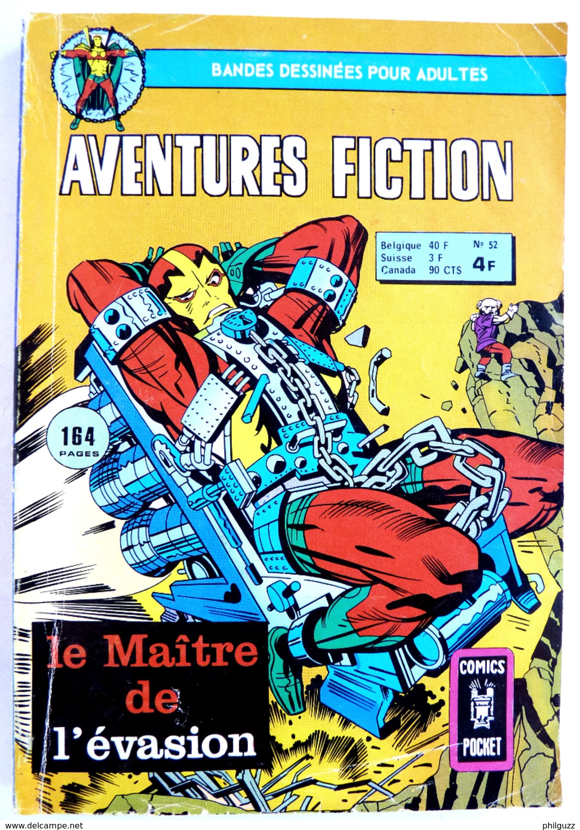 PETIT FORMAT AVENTURES FICTION 52 AREDIT 2EME SERIE - Aventures Fiction