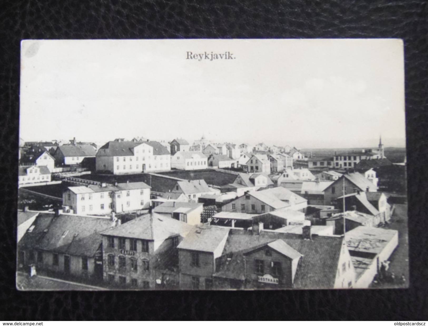 Iceland 7 Reykjavik  1912 Ed Johnsson  Reykjavik - Iceland