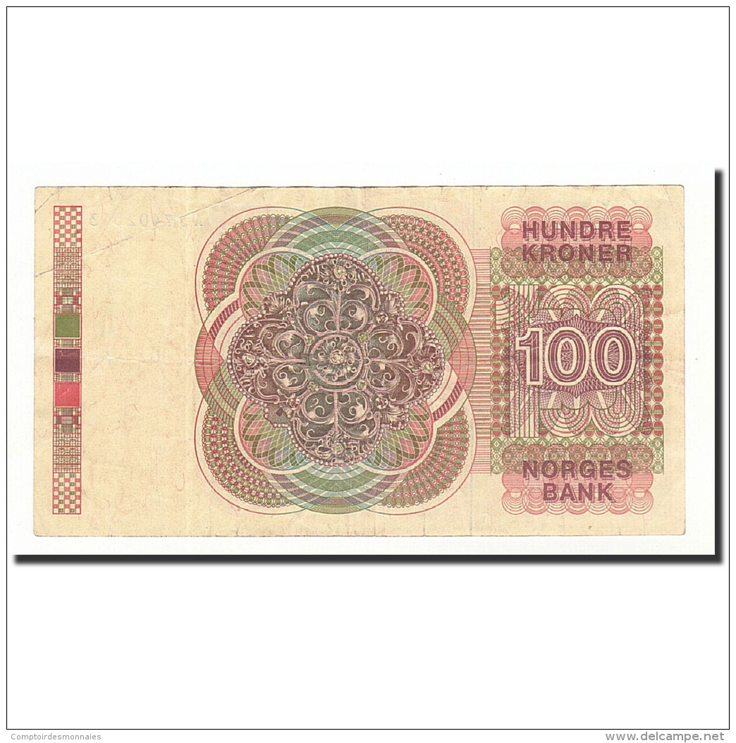 Norvège, 100 Kroner, 1982, KM:41c, TTB - Norvège