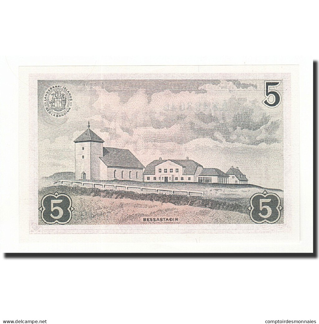 Billet, Iceland, 5 Kronur, 1957-06-21, KM:37b, NEUF - Islande