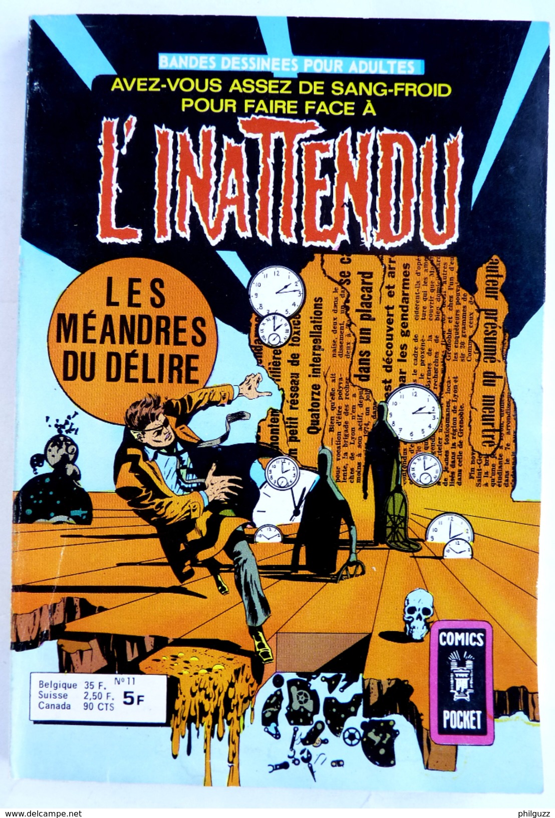 PETIT FORMAT L´INATTENDU 11 AREDIT (5) - Inattendu, L'