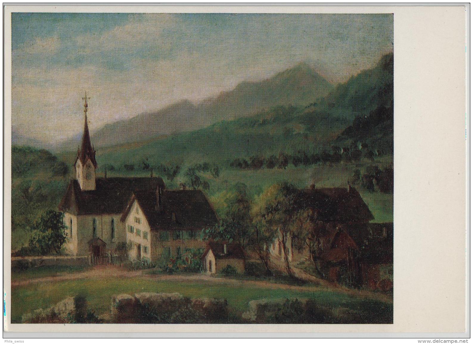 250 Jahre Kirche Langnau Am Albis - Nach Einem Gemälde Von H. Sauter - Langnau Am Albis 