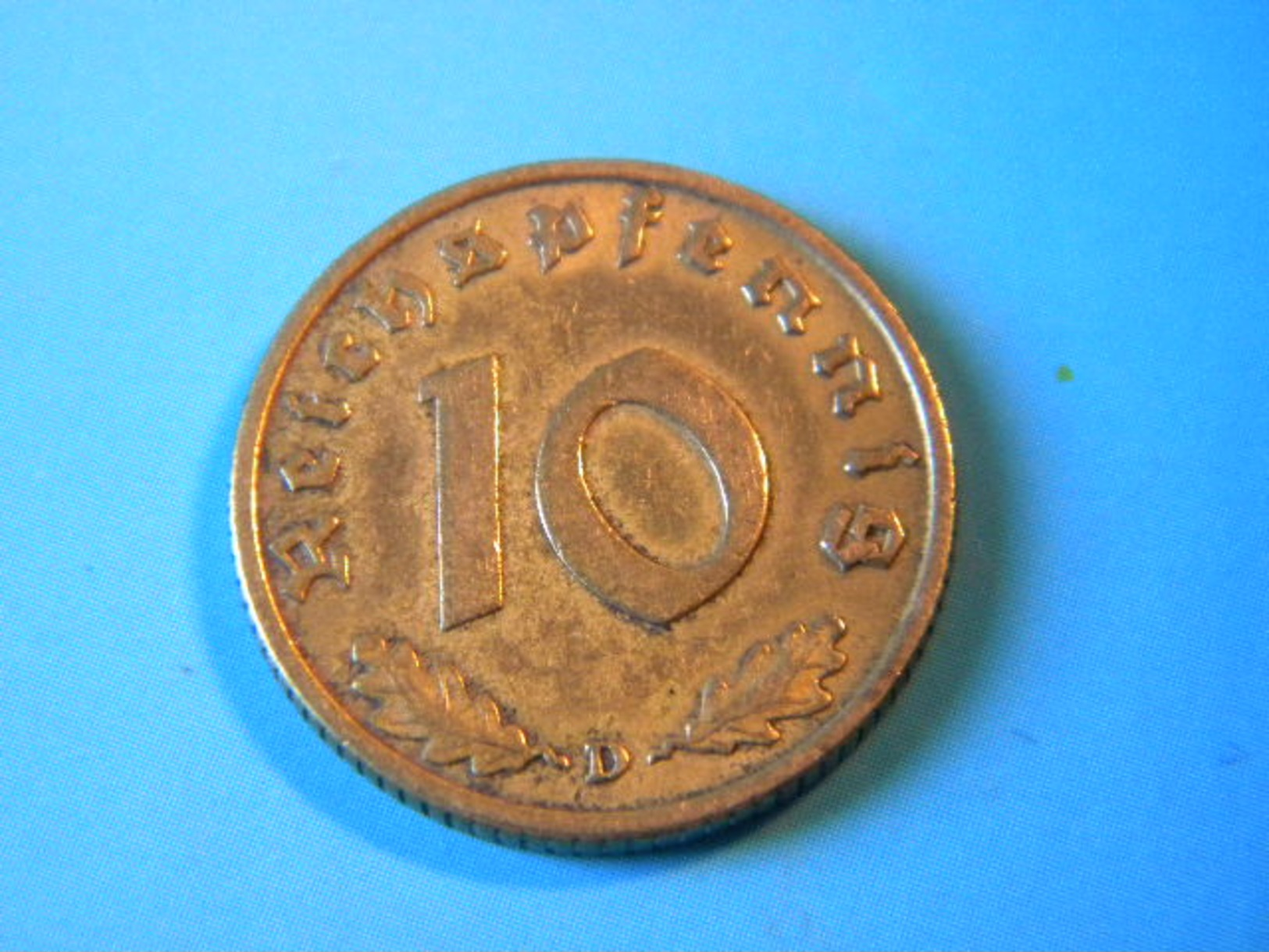 ALLEMAGNE - 10 REICHSPFENNIG 1937.D. - 10 Reichspfennig