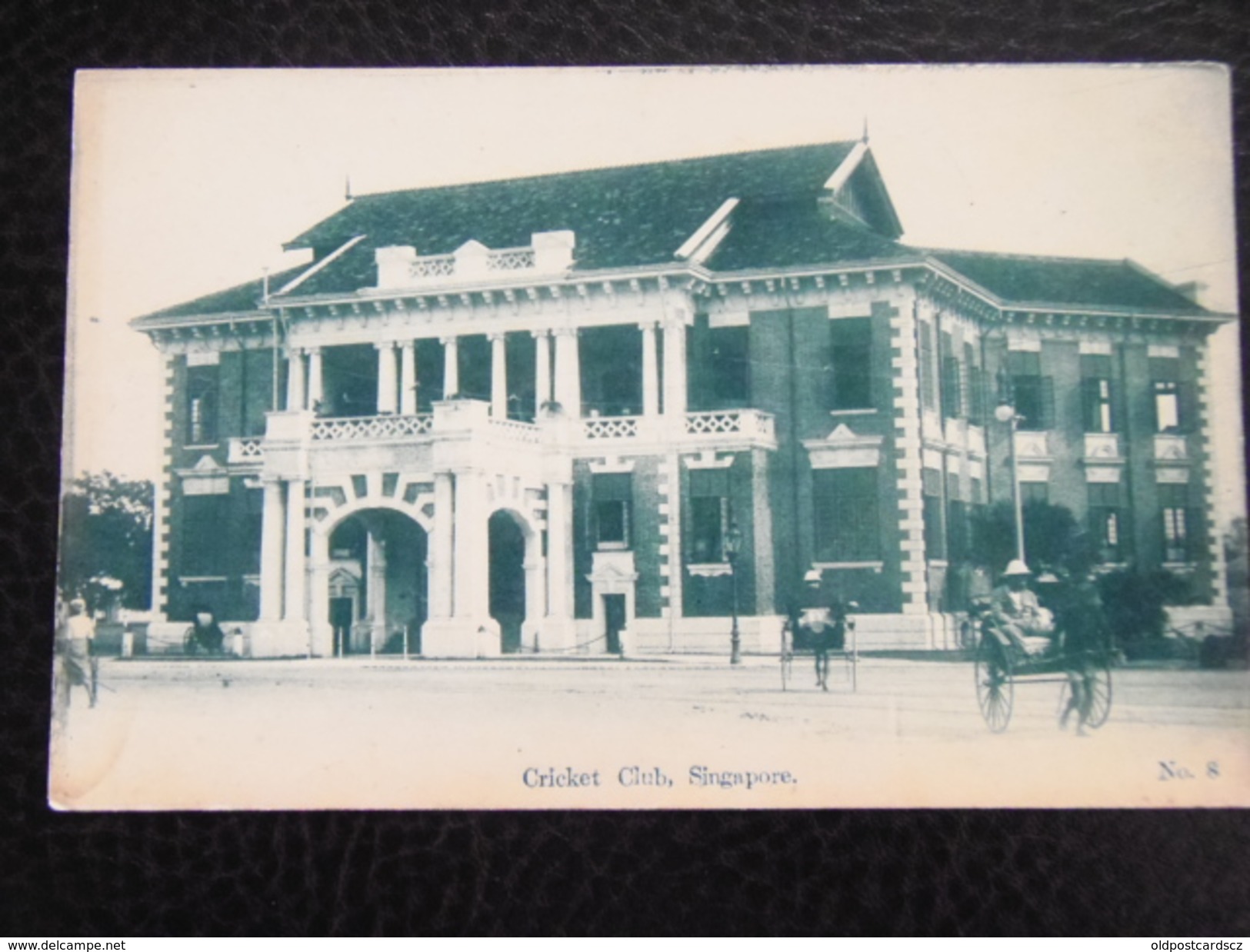 Singapore 5 Cricket Club Cca 1910 No 8 - Singapore