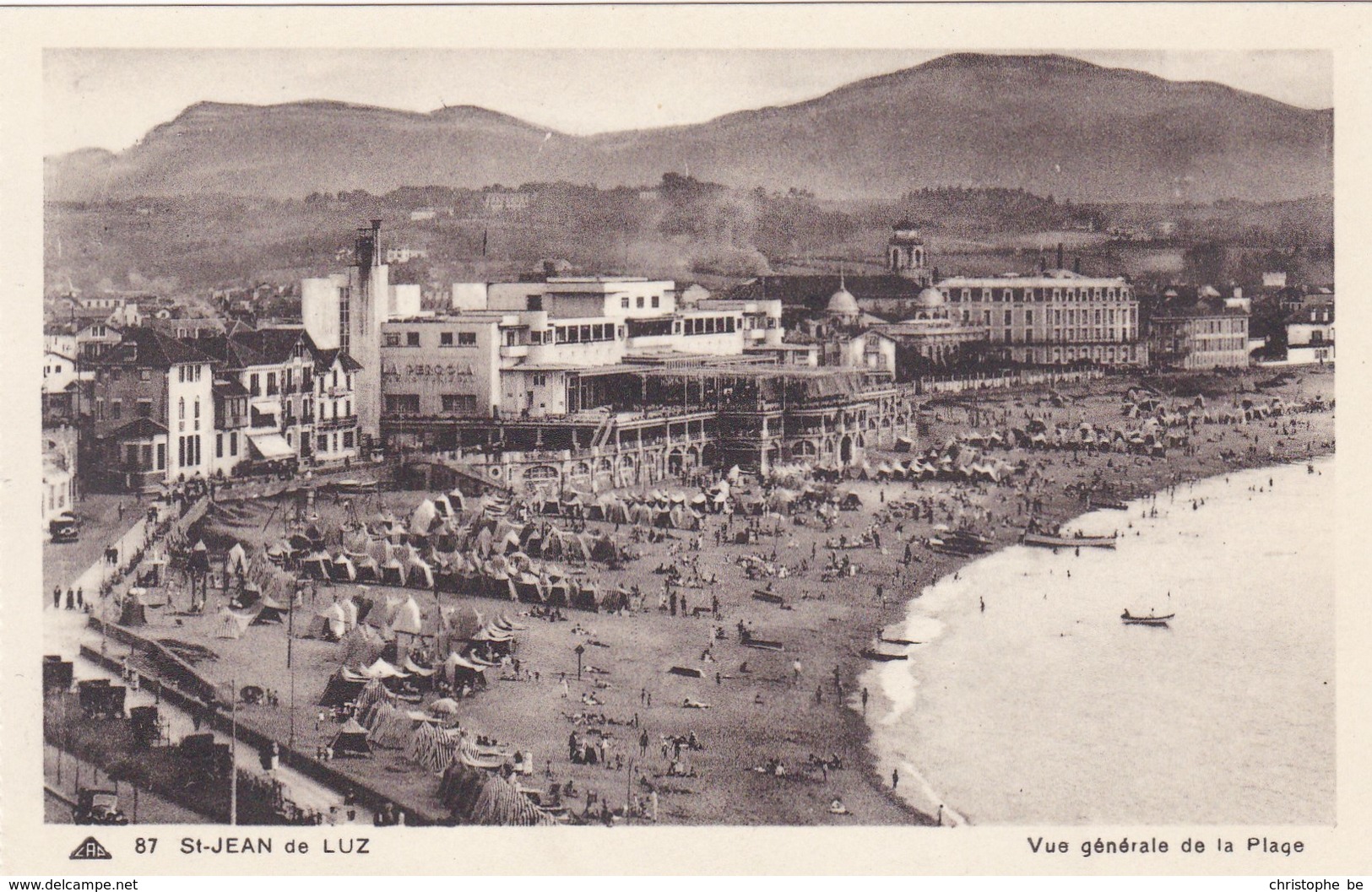 CPA Saint Jean De Luz, Vue Générale De La Plage (pk34948) - Saint Jean De Luz