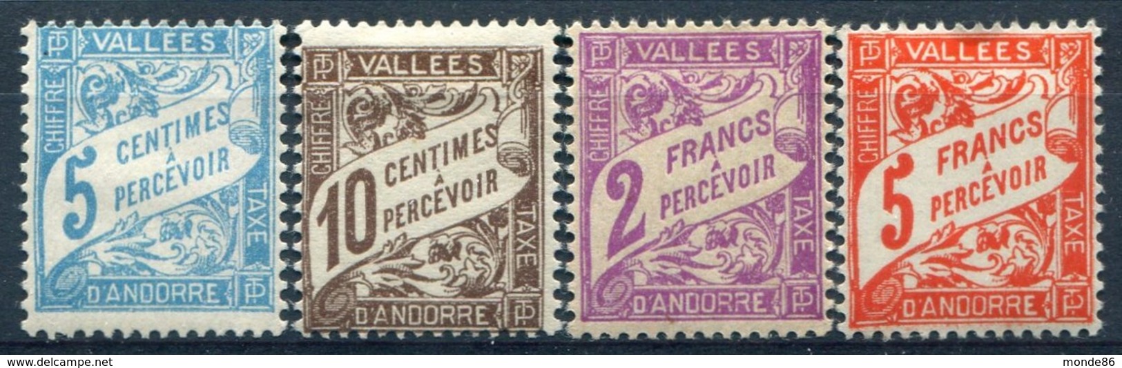 Y&T  N° 17-20 * - Unused Stamps