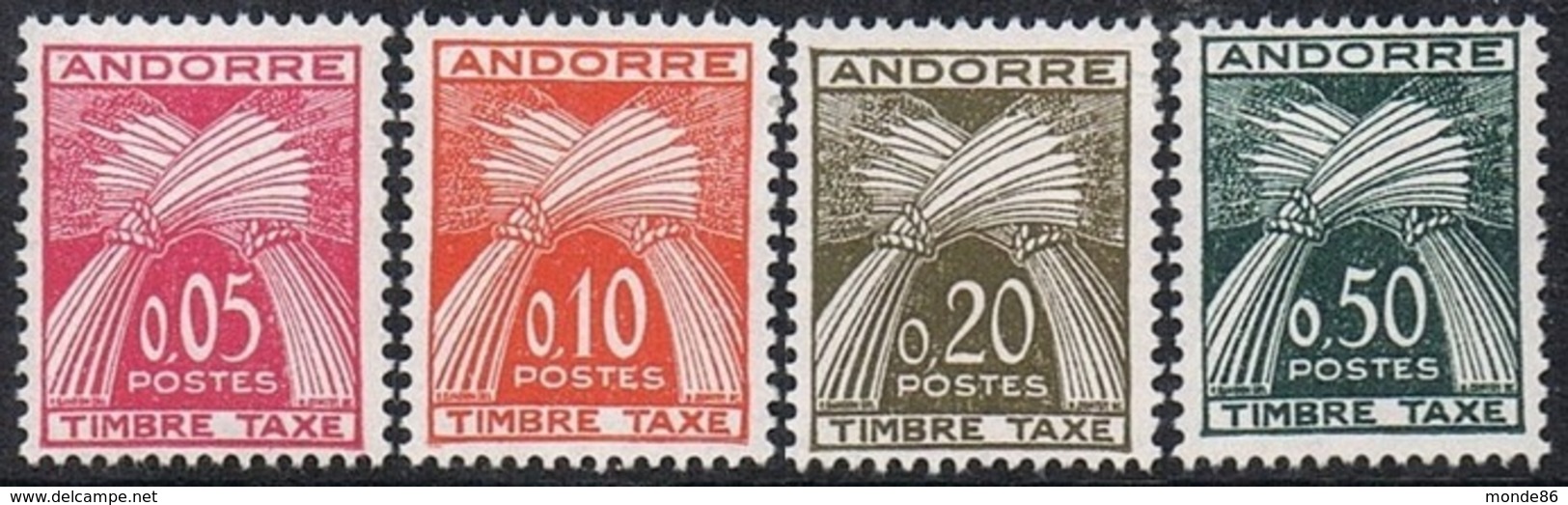 Y&T  N° 42-45 * - Unused Stamps