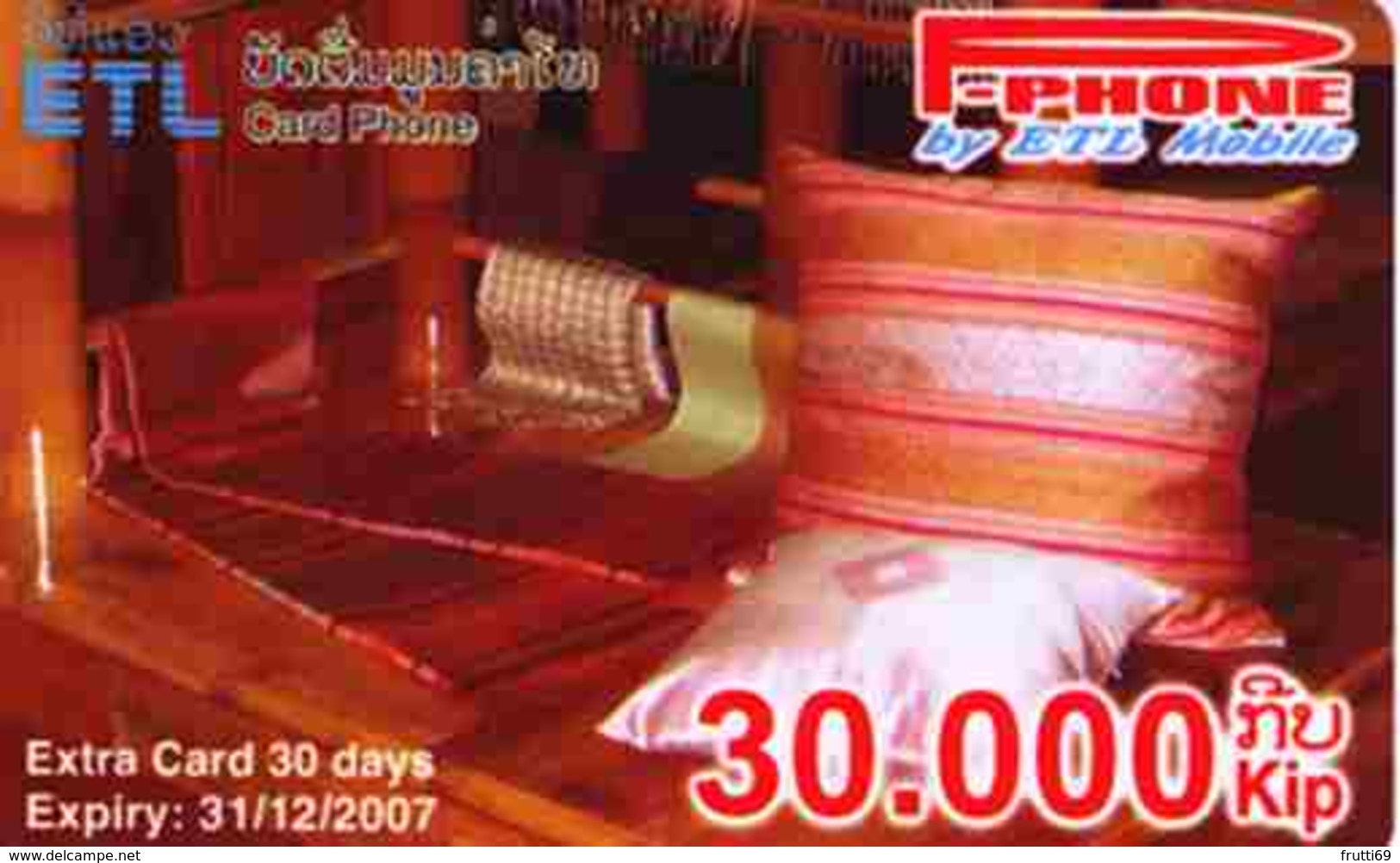 TK15705 LAOS - Prepaid ETL - Laos