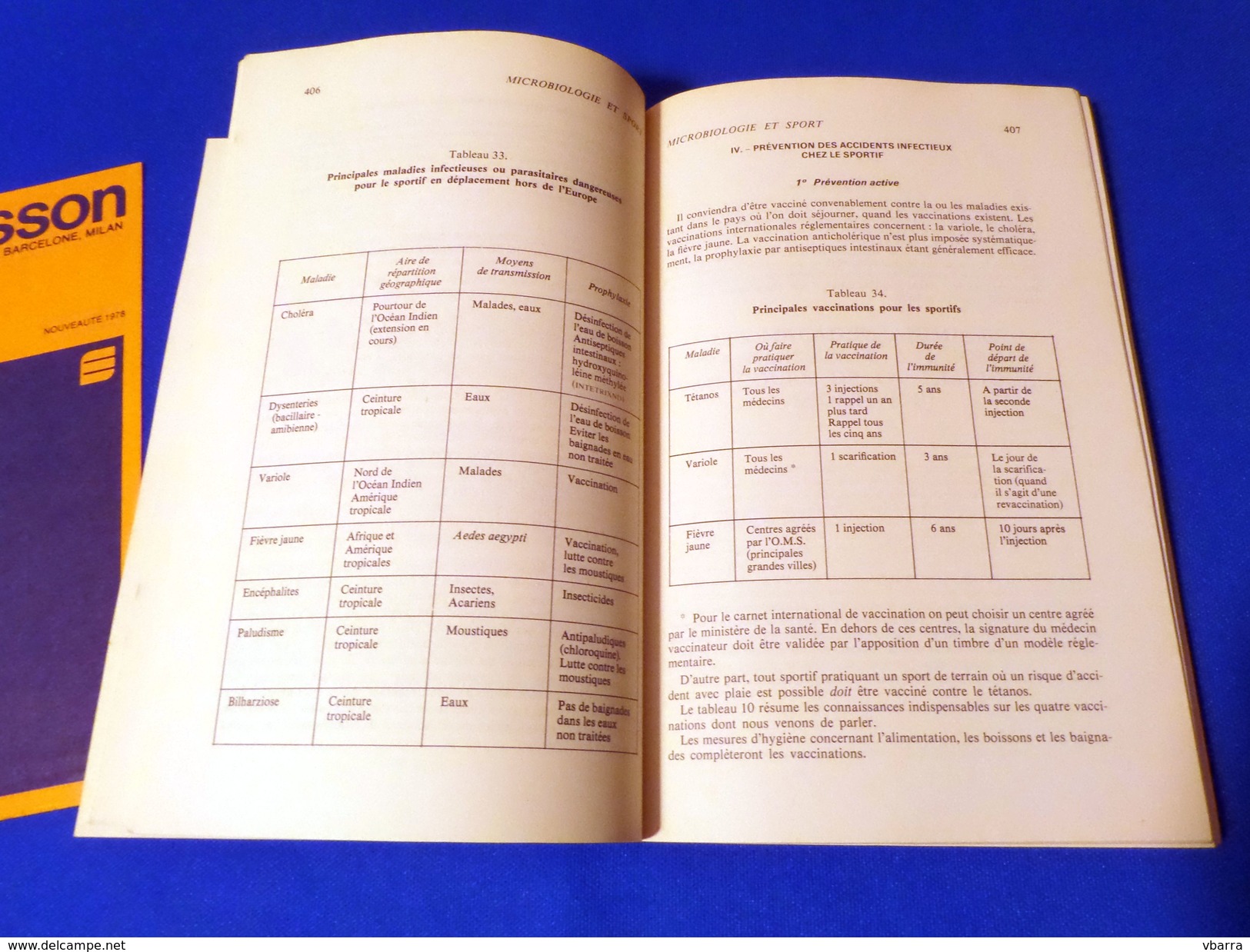 France Livres éducation medicin Sportif Abrégé Médecine Du Sport  Ed. Masson 3e édition 1980 ISBN 2-225-62