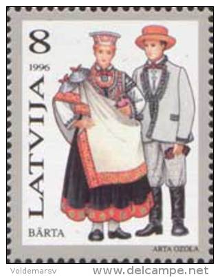 Latvia 1996 Mih. 424 Traditional Costumes MNH ** - Lettland