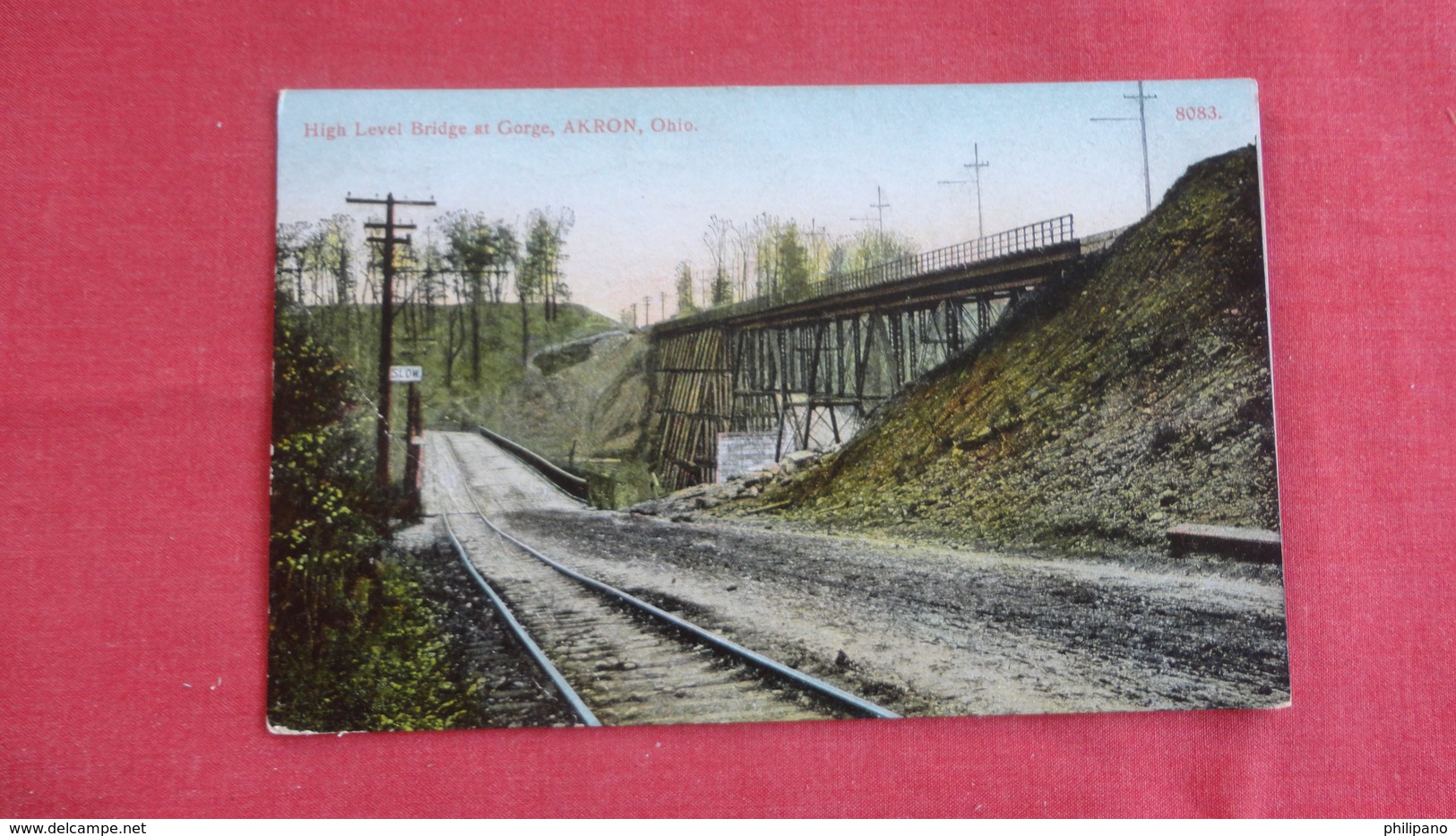 High Level Bridge At Gorge    Ohio > Akron----ref 2573 - Akron