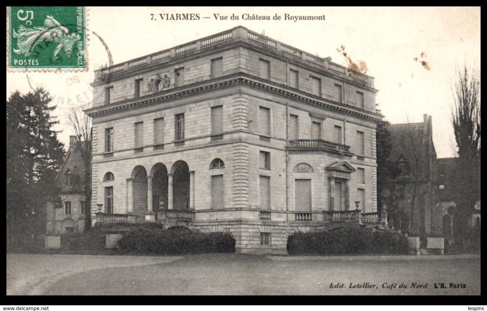 95 - VIARMES -- Vue Du Château De Royaumont - Asnières-sur-Oise