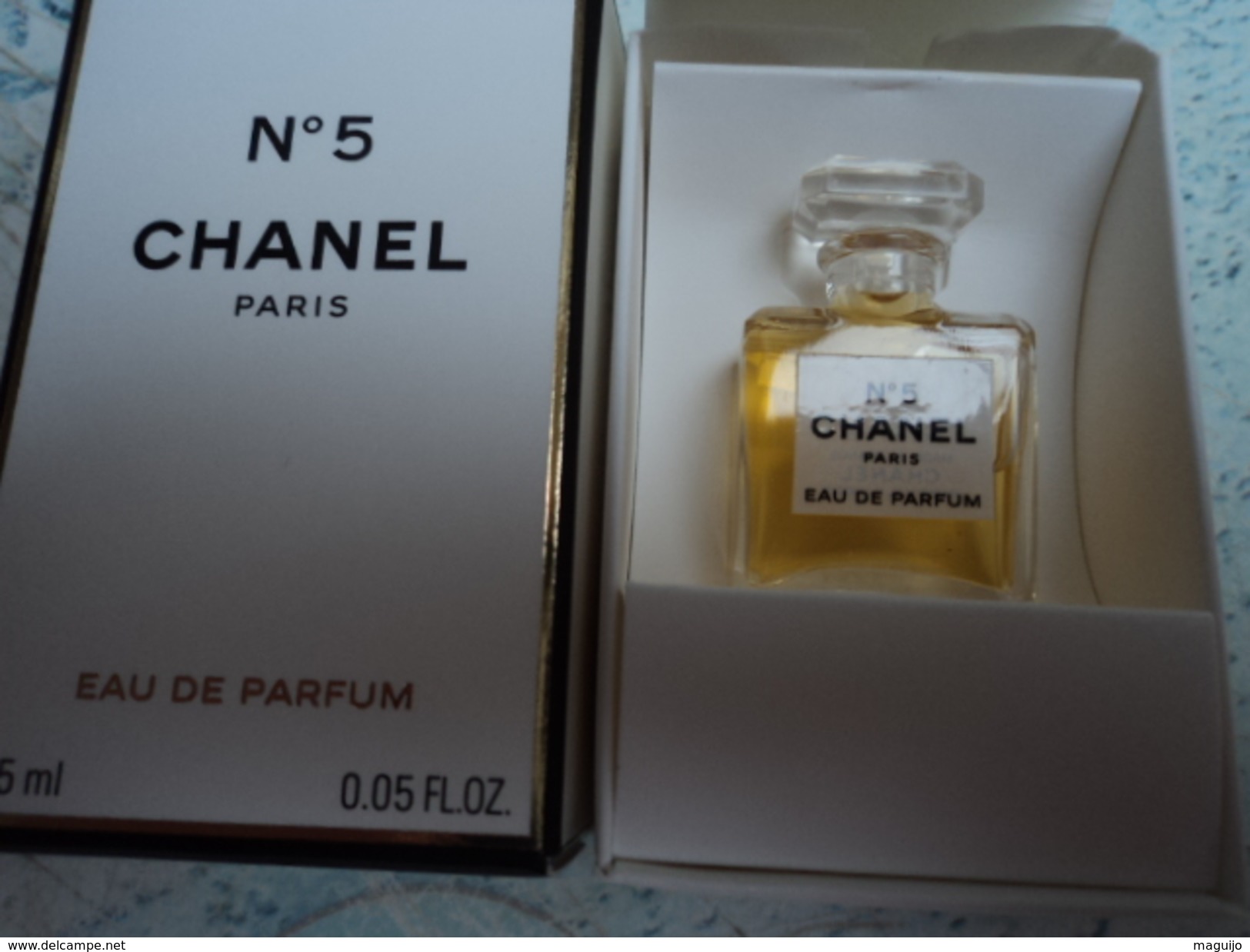 CHANEL  : " N° 5    " MINI EDP  1,5 ML  LIRE ET VOIR !! - Miniatures Femmes (avec Boite)