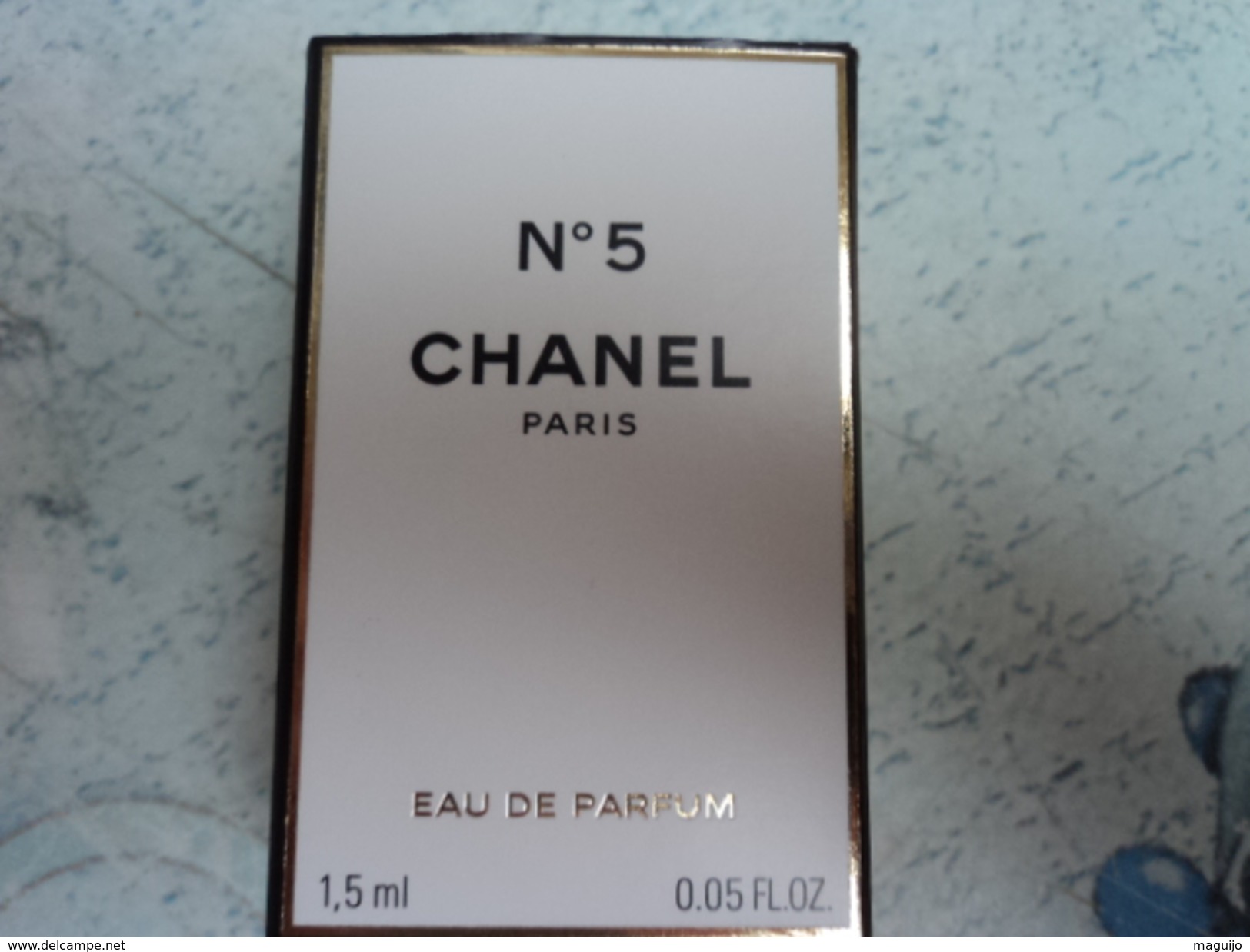 CHANEL  : " N° 5    " MINI EDP  1,5 ML  LIRE ET VOIR !! - Miniatures Femmes (avec Boite)