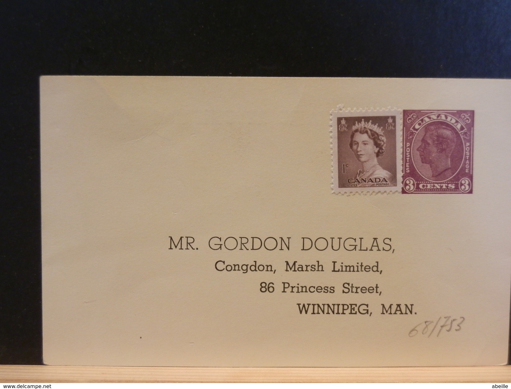 68/753A   CP  CANADA - 1903-1954 Kings