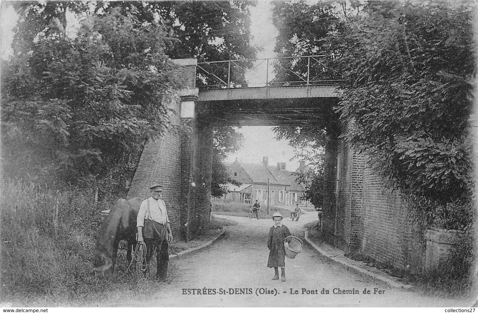 60-ESTREES-SAINT-DENIS- LE PONT DU CHEMIN DE FER - Estrees Saint Denis