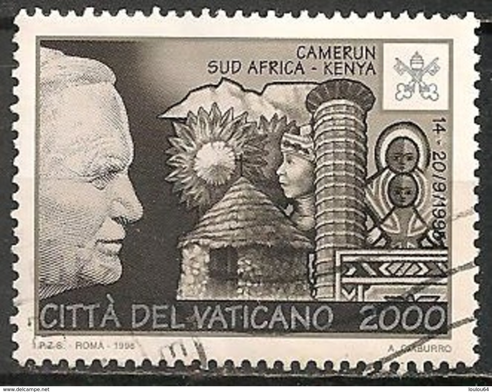 Timbres - Europe - Vatican - 1996 - 2000 L. - N° M. 1194 - - Oblitérés