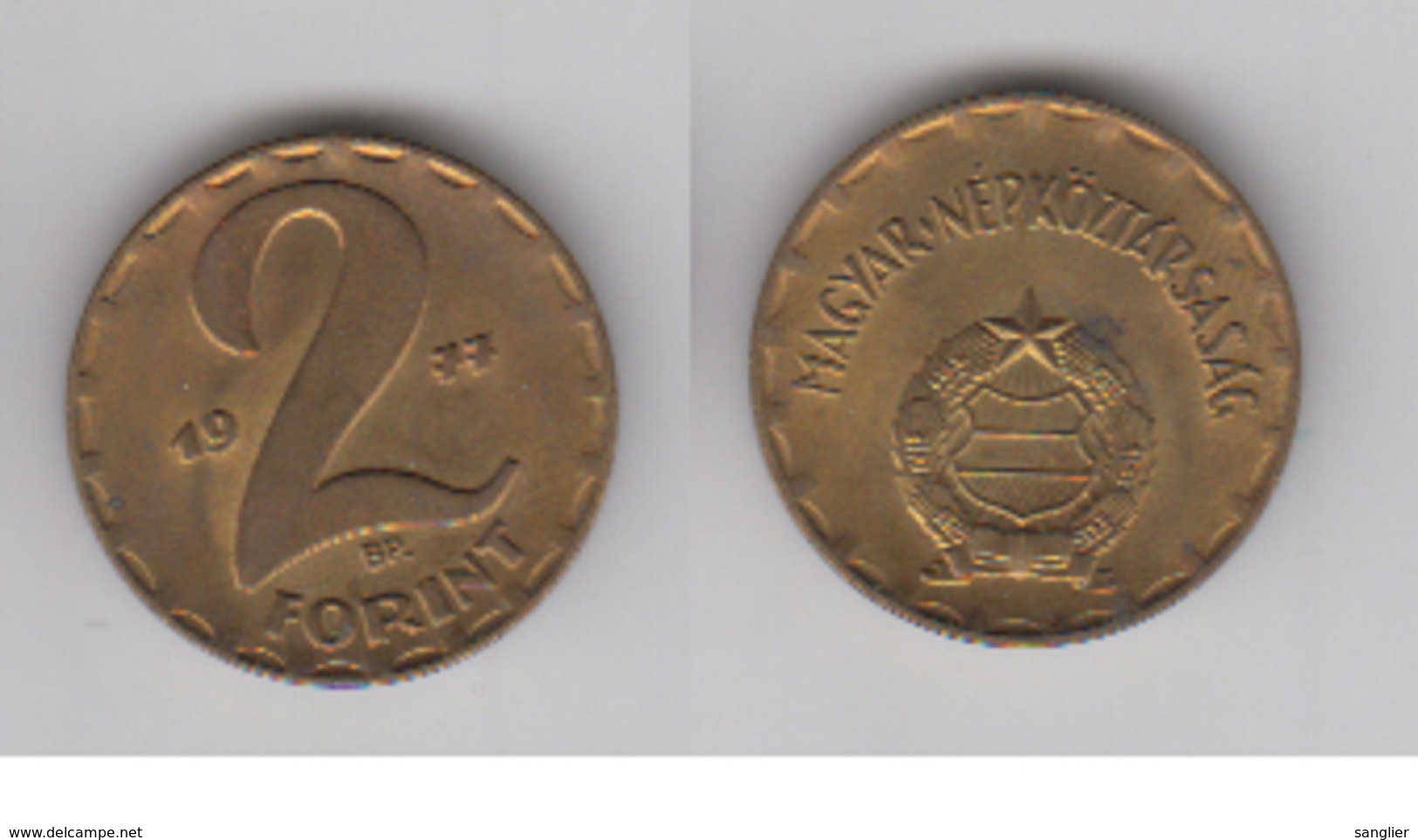 2 FORINT 1977 - Hungría