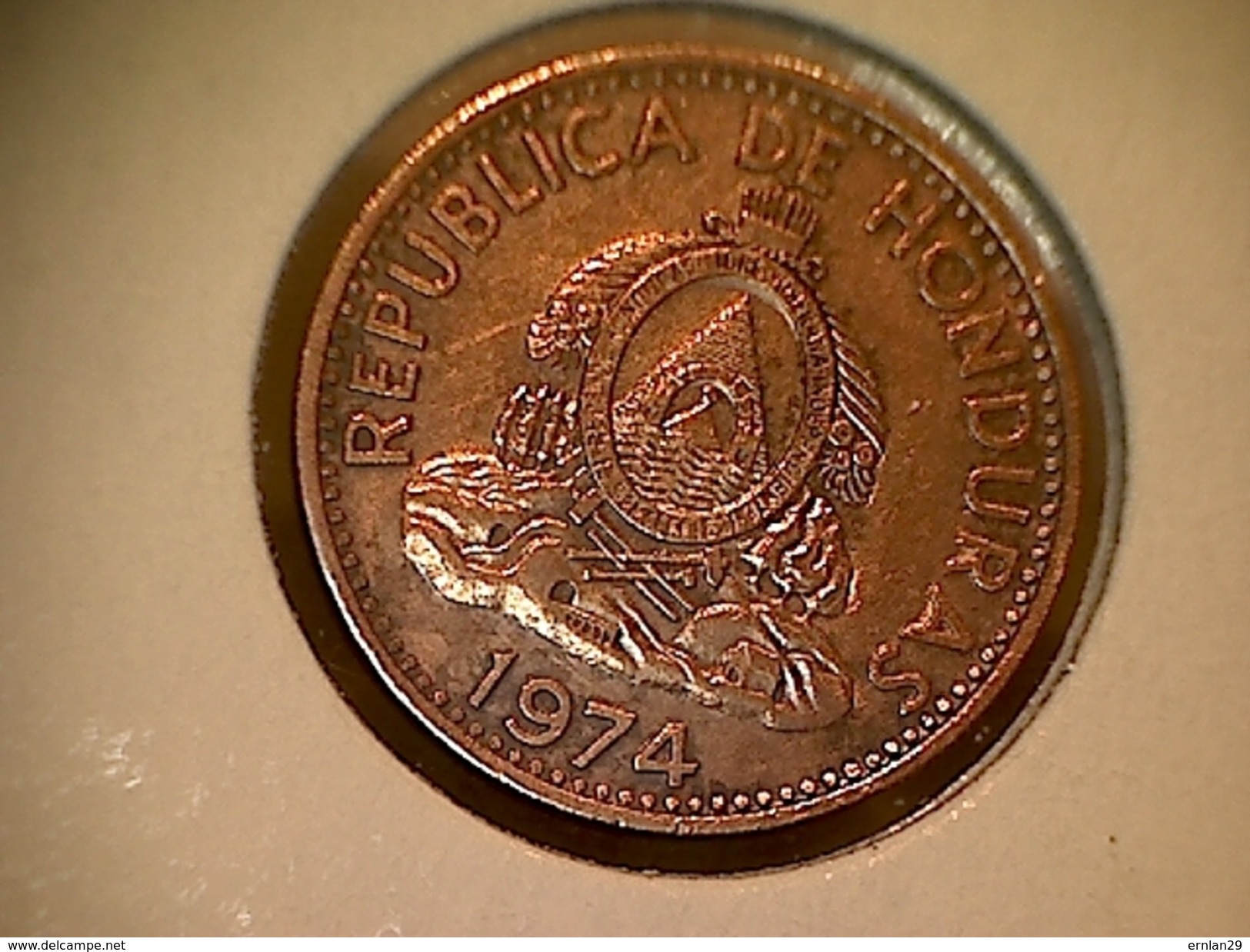 Honduras 1 Centavo 1974 - Honduras