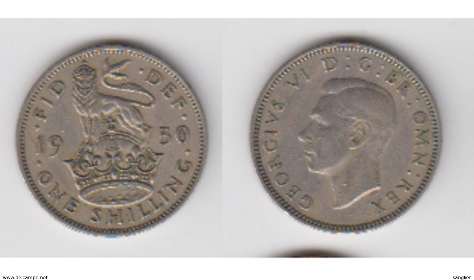 ONE SHILLING 1950 - I. 1 Shilling