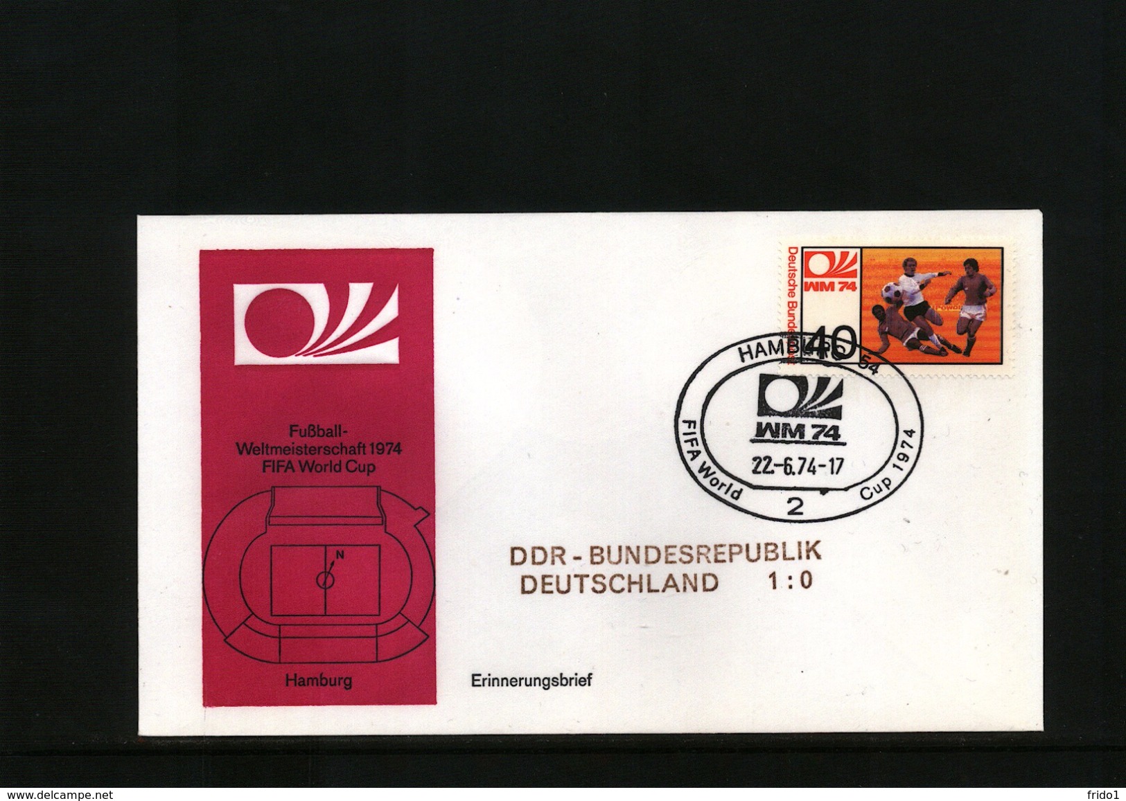 Deutschland / Germany 1974 World Football Champioship Germany  Football Game (national Teams Are Written On Cover) - 1974 – Germania Ovest