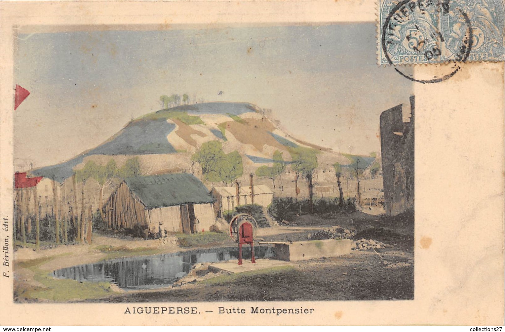 63-AIGUEPERSE- BUTTE MONTPENSIER - Aigueperse