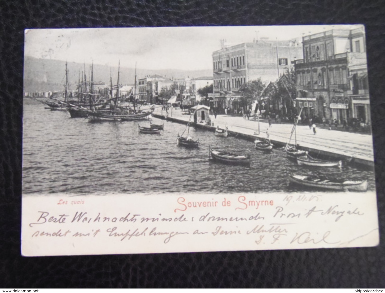 Turkey Smyrna Smyrne Izmir 278 Oesterreischepost Oester Post 1905 - 1837-1914 Smyrne