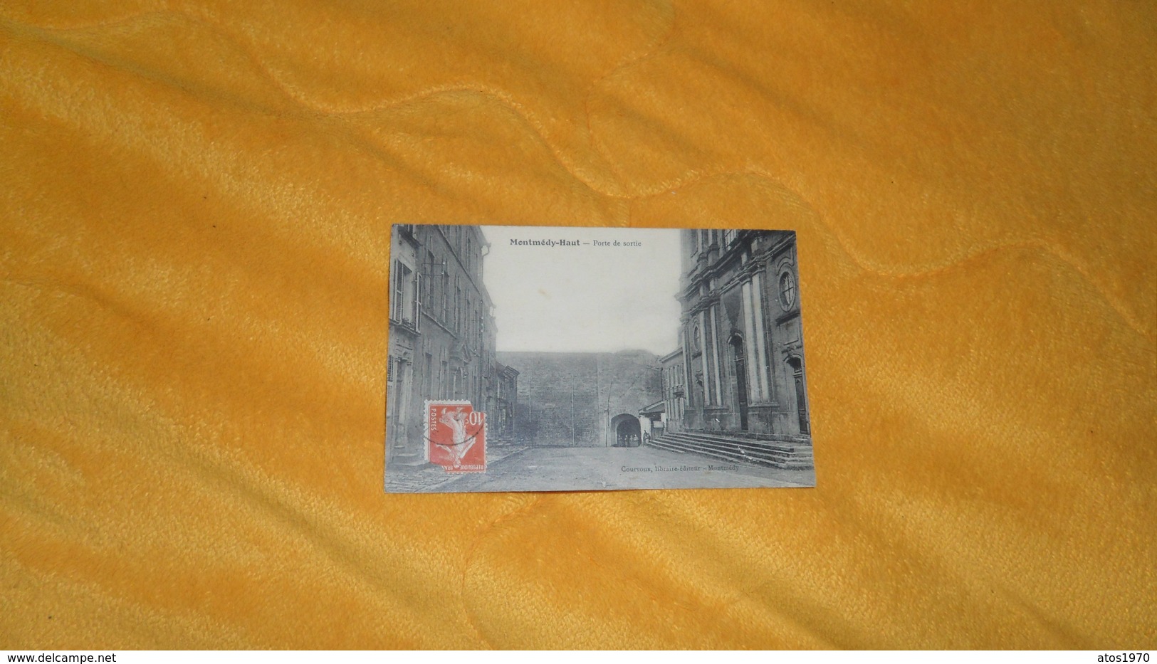 CARTE POSTALE ANCIENNE CIRCULEE DATE ?. / MONTMEDY HAUT.- PORTE DE SORTIE. / CACHET + TIMBRE.. - Montmedy