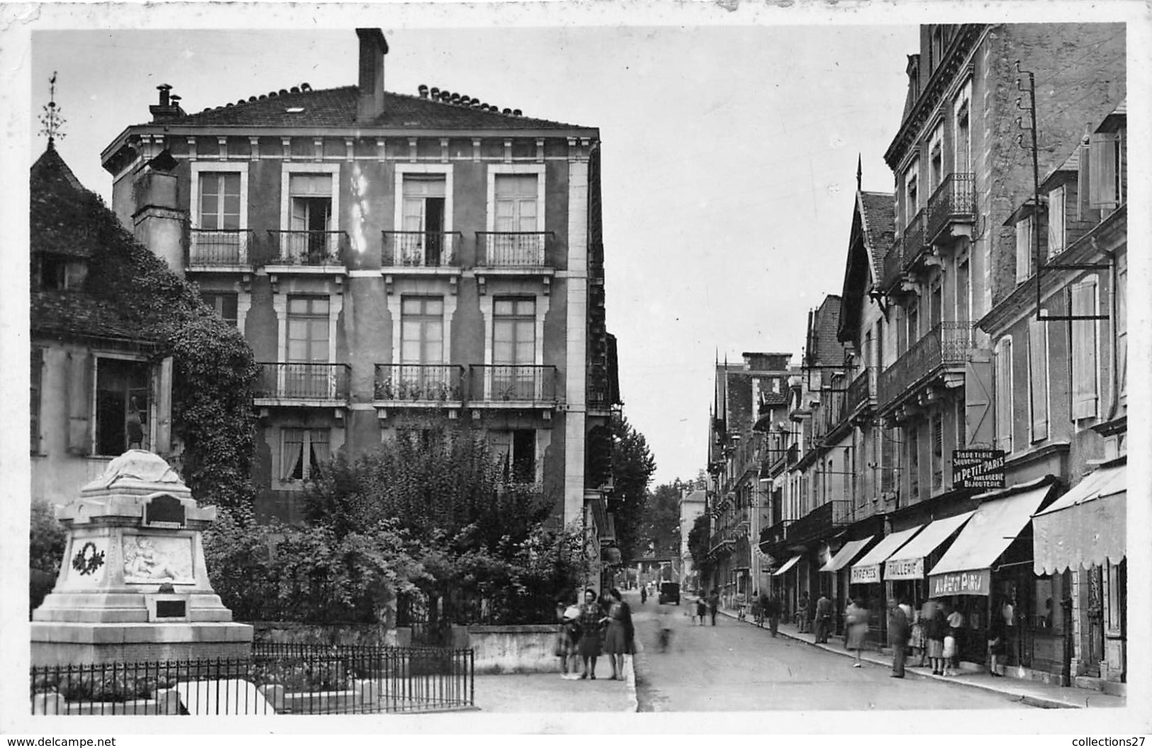 64-SALIES-EN-BEARN- MONUMENTS AUX MORTS, RUE ST VINCENT - Salies De Bearn