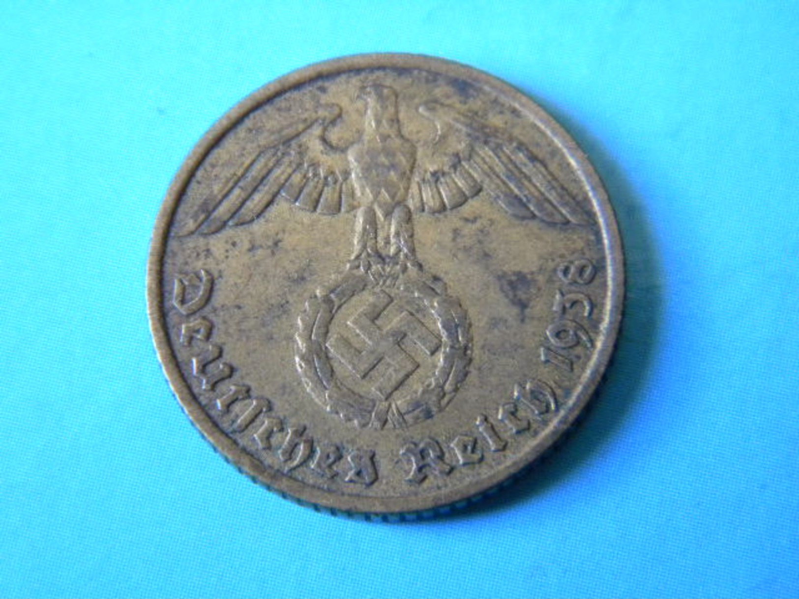 ALLEMAGNE - 10 REICHSPFENNIG 1938.E. - 10 Reichspfennig