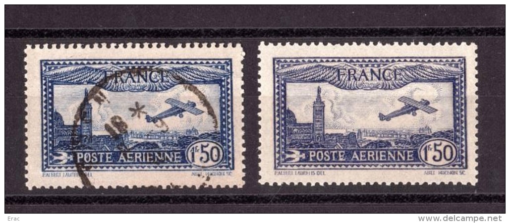 1930 - Poste Aérienne N° 6a (outremer) - Neuf ** - Avion Survolant Marseille - Centrage TTB - 1927-1959 Neufs