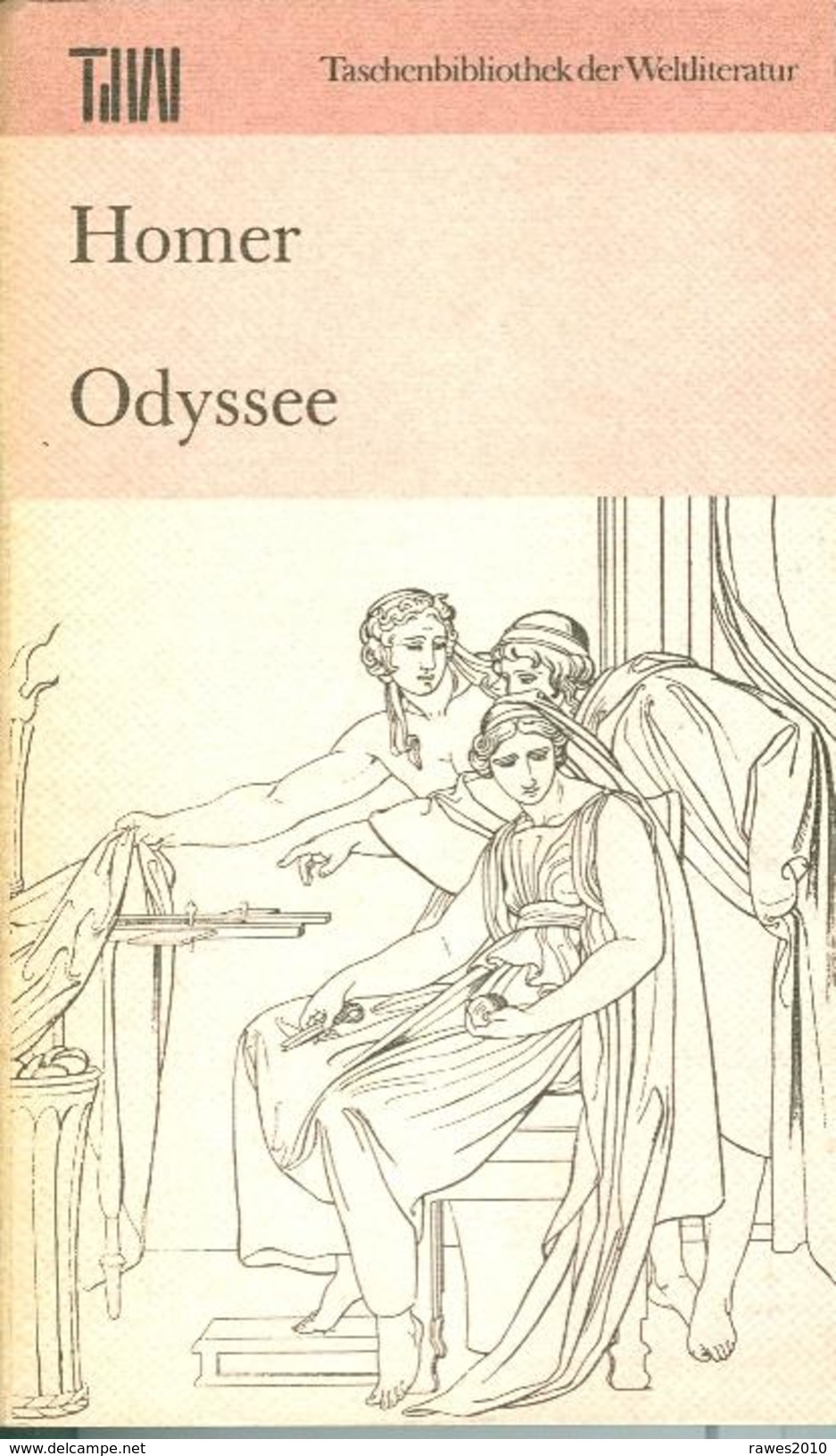 Homer: Odyssee Aufbau Verlag Berlin / Weimar 1989 Taschenbuch - Internationale Auteurs