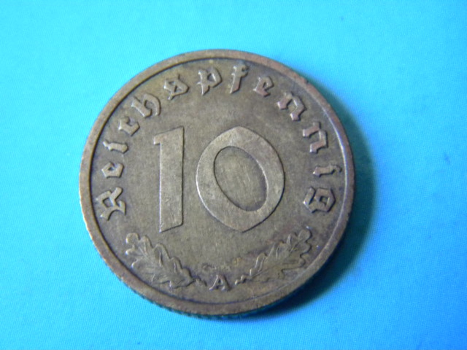 ALLEMAGNE - 10 REICHSPFENNIG 1938.A. - 10 Reichspfennig